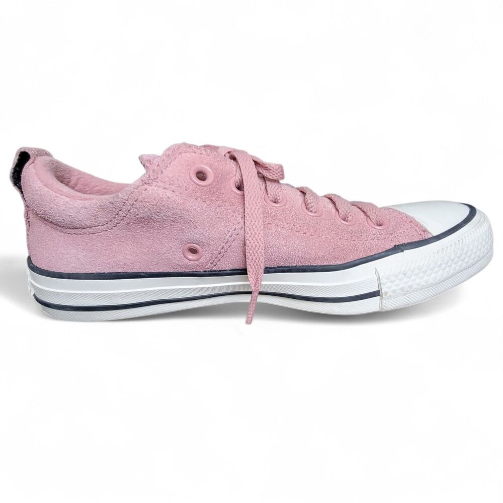 Converse CTAS Madison Ox Sneakers Women's Size 7 Pink Suede Shoes Y2K Indie Punk - Picture 8 of 12